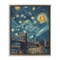 Stupell Industries Iconic Blockchain Moonlight Floating Frame, design by Svetlana Aleynikova